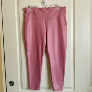 Pink XL Xersion athletic leggings